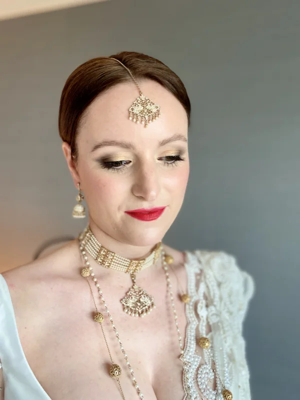 Bridal hair and makeup by Yulia Kuzmina in the Southern Highlands, photograph 10