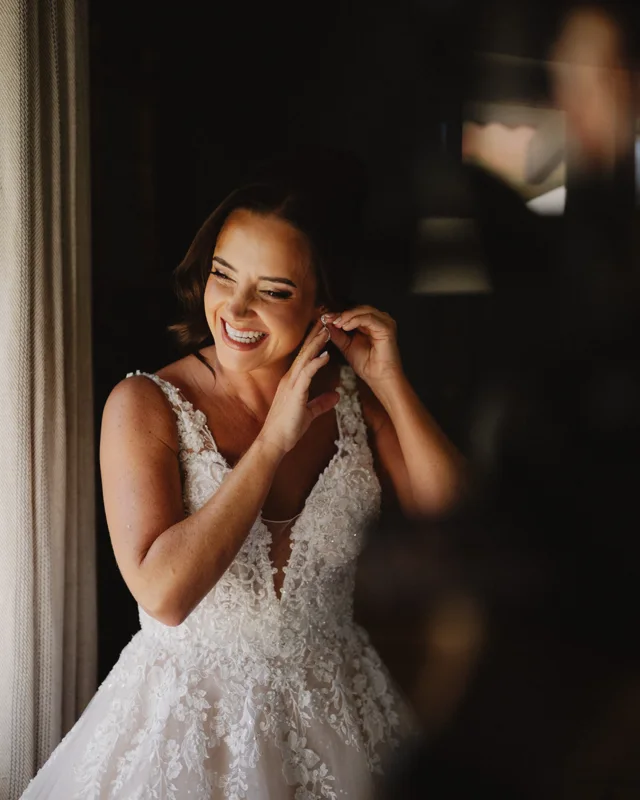 Bridal hair and makeup by Yulia Kuzmina in the Southern Highlands, photograph 14