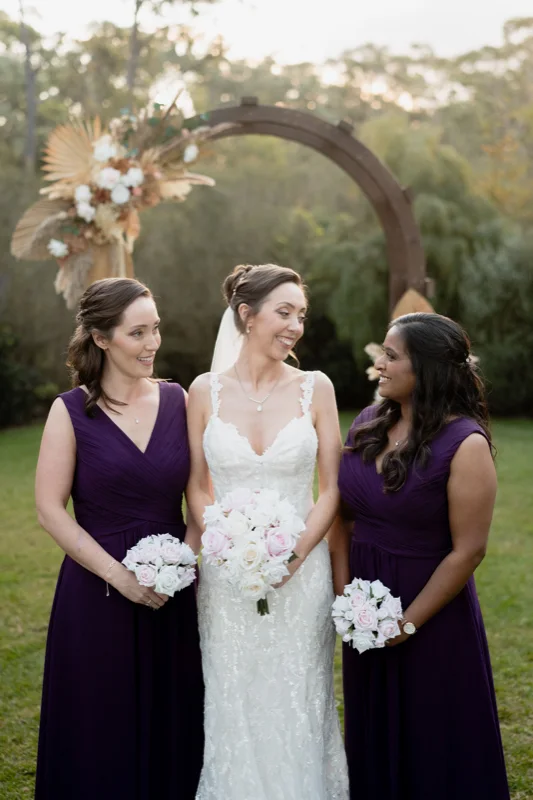 Bridal hair and makeup by Yulia Kuzmina in the Southern Highlands, photograph 19