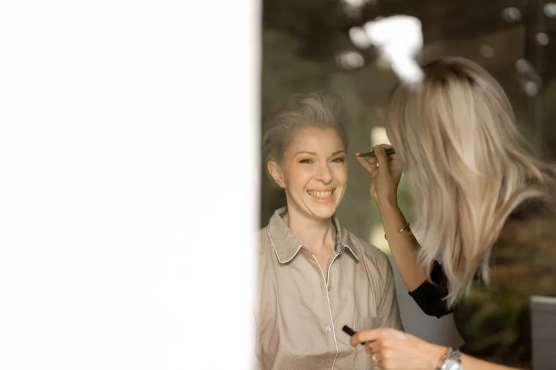 Bridal hair and makeup by Yulia Kuzmina in the Southern Highlands, photograph 39