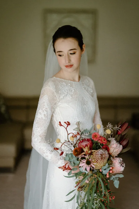 Bridal hair and makeup by Yulia Kuzmina in the Southern Highlands, photograph 49