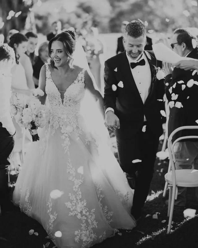 Elegant wedding hair and soft bridal makeup by Yulia Kuzmina