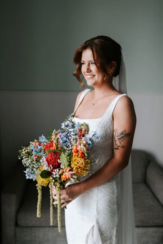 Bridal beauty by Yulia Kuzmina for a Southern Highlands wedding